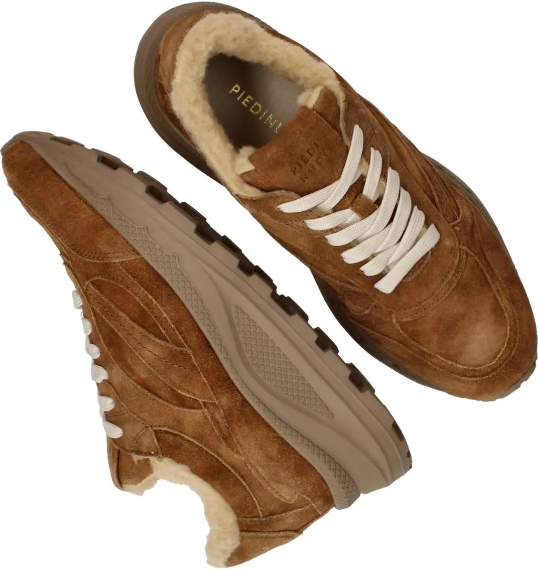 Piedi Nudi West 02.01 Dames Sneakers - Biscuit Brown - afbeelding 5 van 6