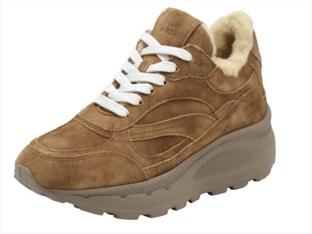 Piedi Nudi West 02.01 Dames Sneakers - Biscuit Brown - afbeelding 3 van 6