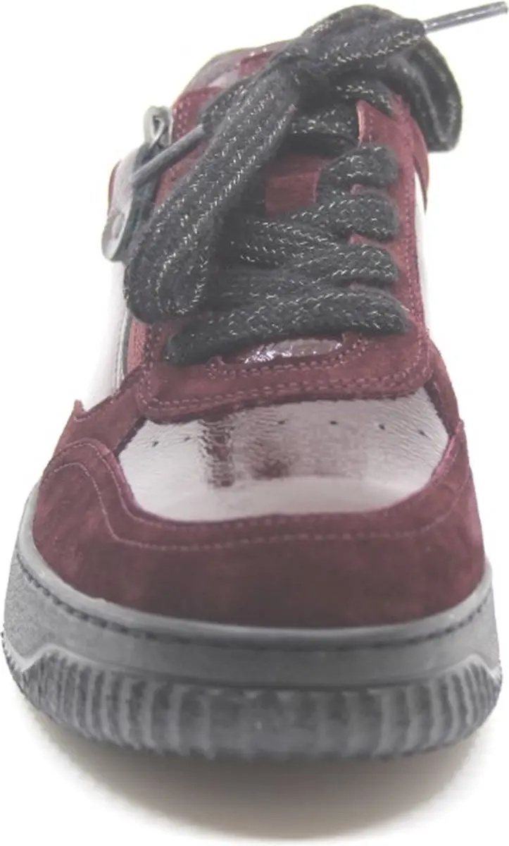 Hartjes Boogie Shoe Dames Sneakers - Bordo Combi - 38.5 - afbeelding 3 van 6
