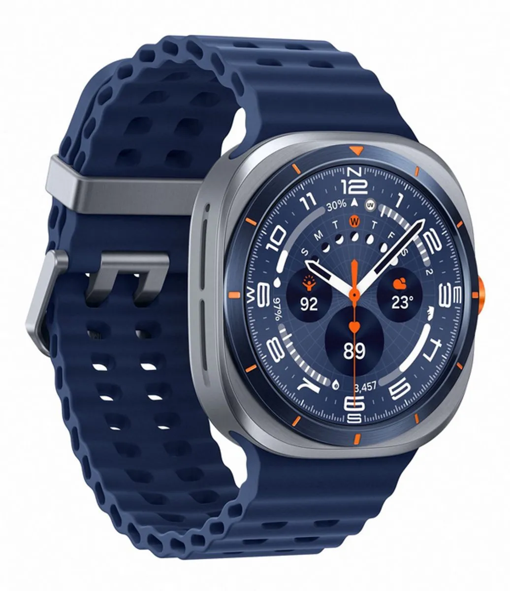 Samsung Galaxy Watch Ultra 2025 Smartwatch - 47mm - Titanium Blauw