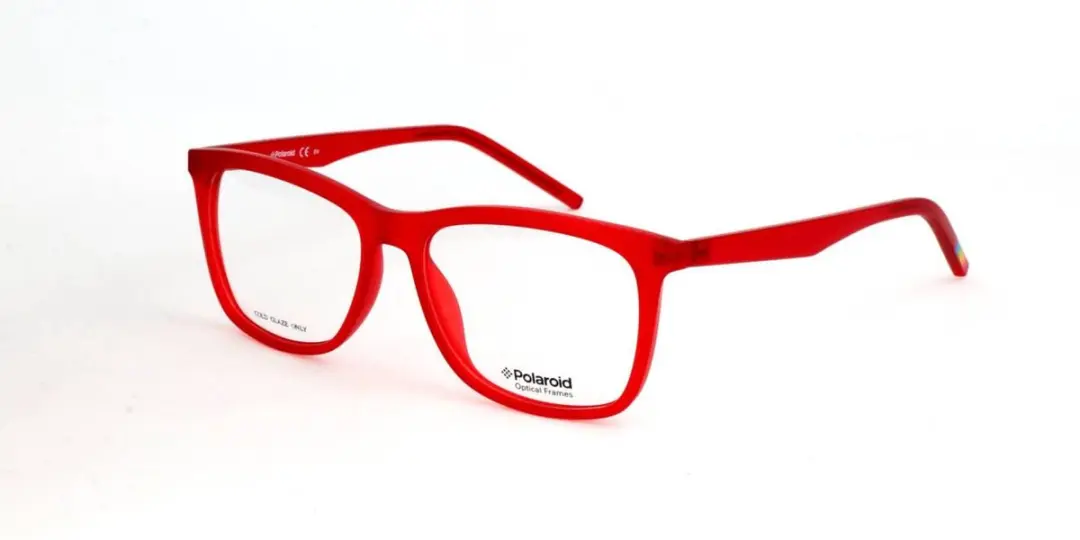 Polaroid PLD D201 Dark red 53/16/145 MAN Brilmonturen