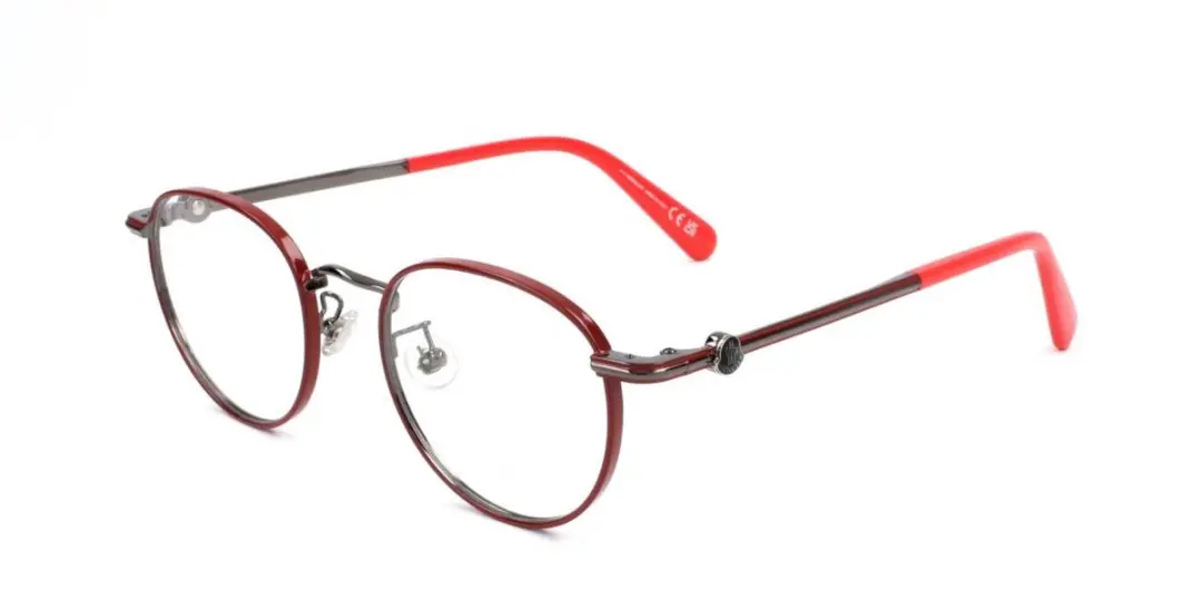 Moncler ML5204 H Shiny red 48/20/150 MAN Brilmonturen