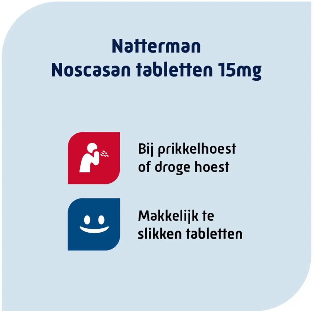 Natterman Noscasan Dragees 15 mg - 20 stuks - afbeelding 6 van 6