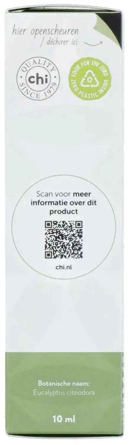 Chi Natural Life Eucalyptus Citroen Essentiële Olie - 10ml - afbeelding 2 van 3
