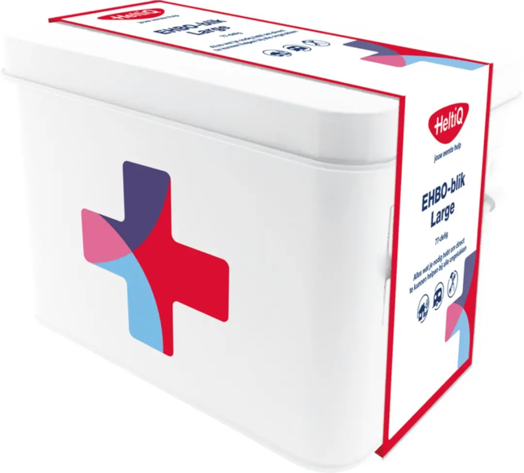HeltiQ EHBO-blik Large 1 stuk - afbeelding 4 van 5
