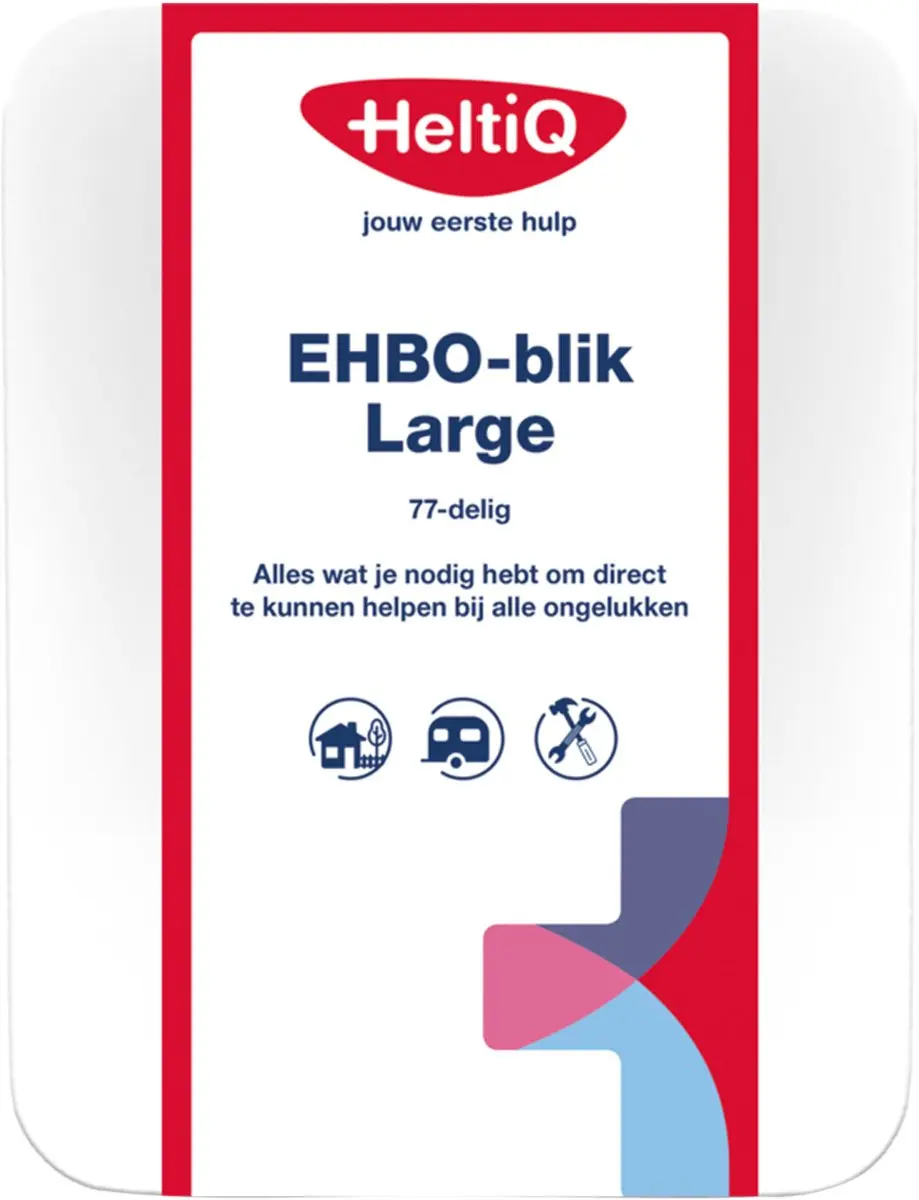 HeltiQ EHBO-blik Large 1 stuk