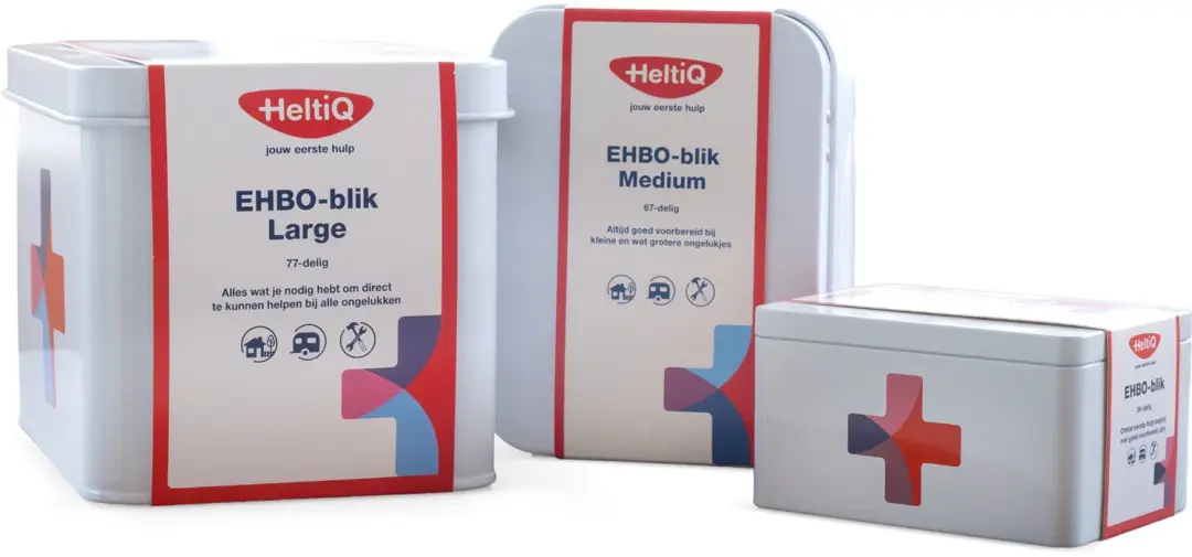 HeltiQ EHBO-blik Medium 1 Stuks - afbeelding 3 van 5