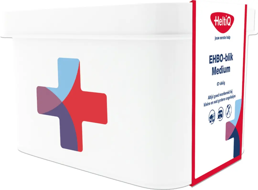 HeltiQ EHBO-blik Medium 1 Stuks - afbeelding 5 van 5
