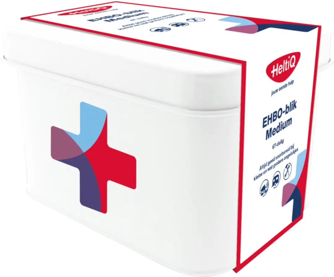 HeltiQ EHBO-blik Medium 1 Stuks - afbeelding 4 van 5