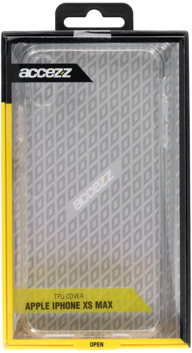 Accezz Hoesje iPhone Xs Max - Transparant