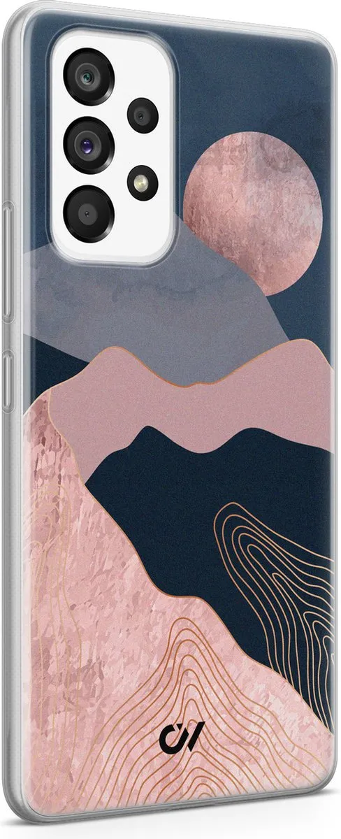 Casevibes Galaxy A33 Hoesje - Roze - TPU Soft Case