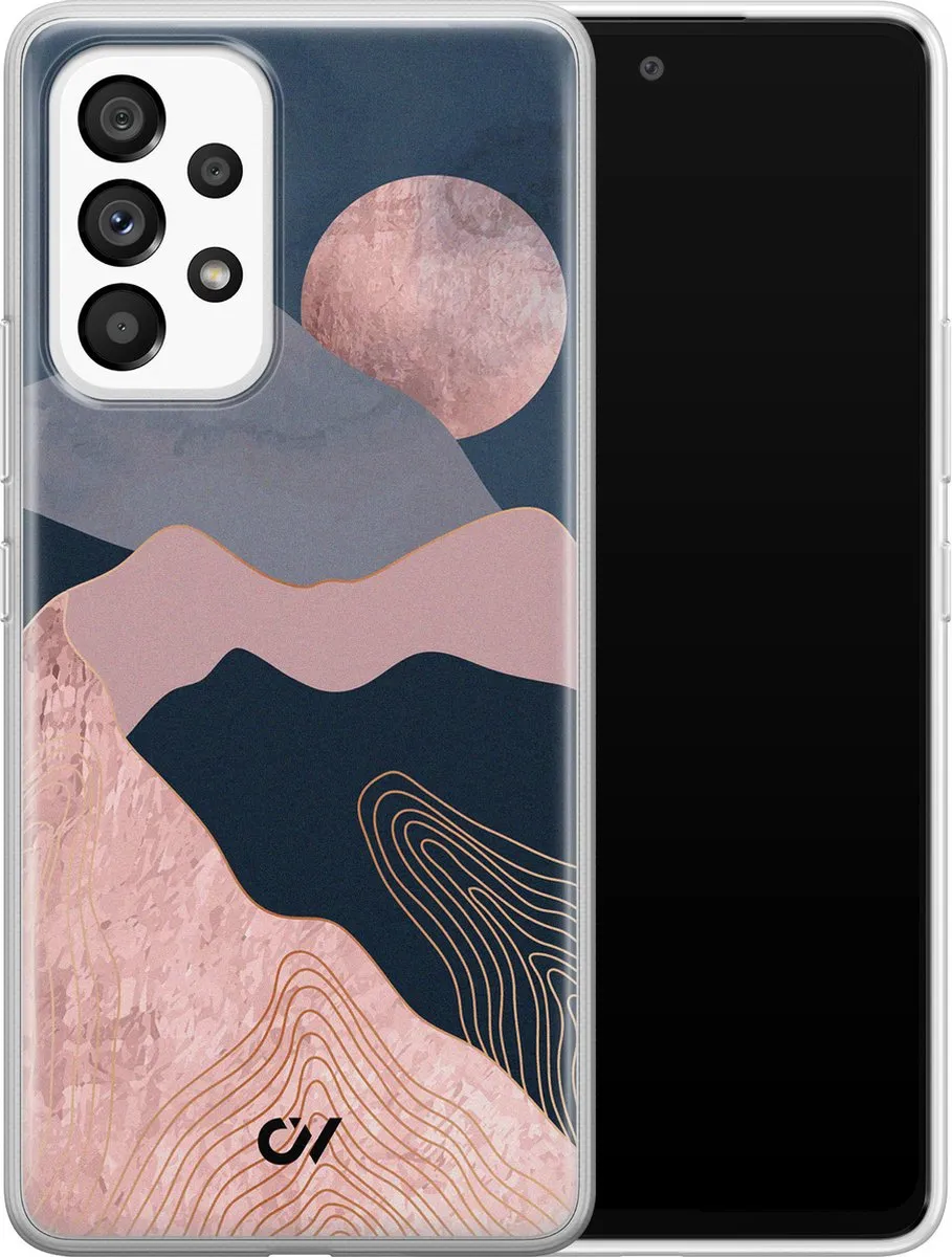 Casevibes Galaxy A33 Hoesje - Roze - TPU Soft Case