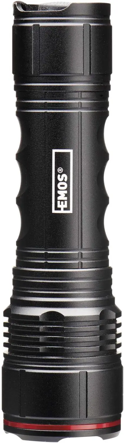 Emos P3114 FOKUS LED-zaklamp metaal - 330 lm - Zwart - afbeelding 2 van 6