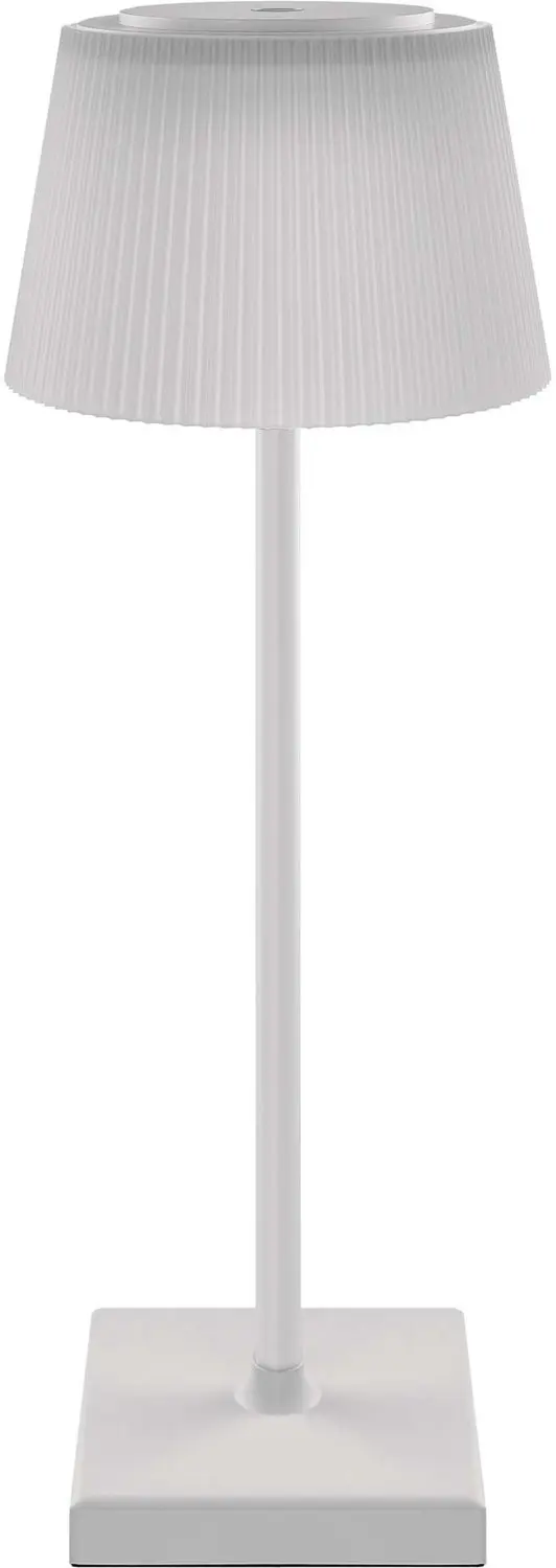 EMOS KATIE LED-bureaulamp, oplaadbaar, wit, Z7630W