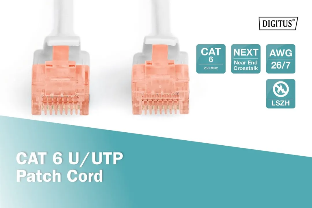 Digitus DK-1617-050 UTP Kabel Cat6 - 5m - Grijs