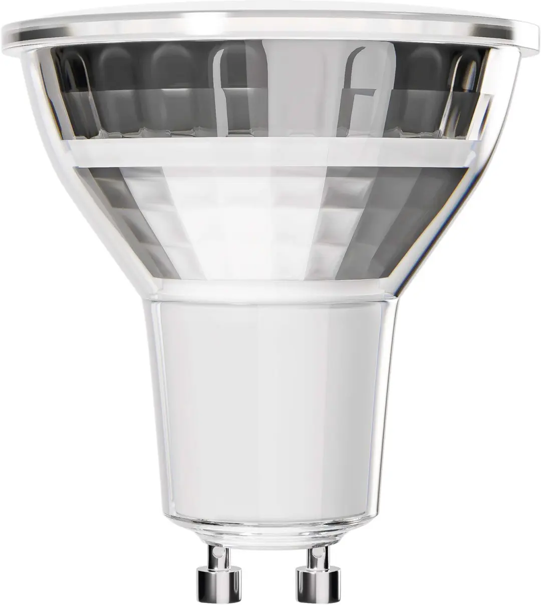 EMOS LED-lamp Classic MR16 zilver / GU10 / 3 W (32 W) / 345 lm / koudwit, ZQ8E19