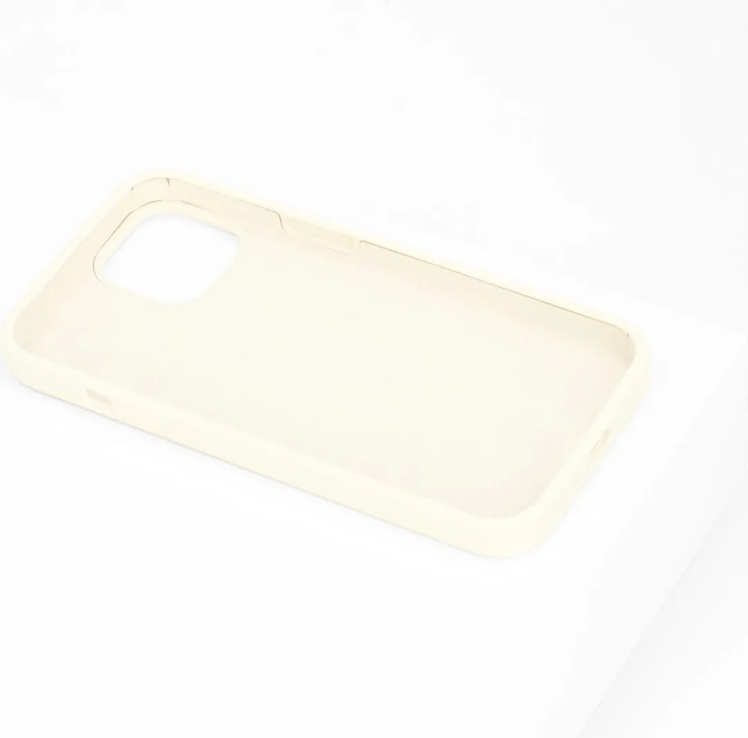 BMAX Siliconen Hardcase iPhone 14 - Wit