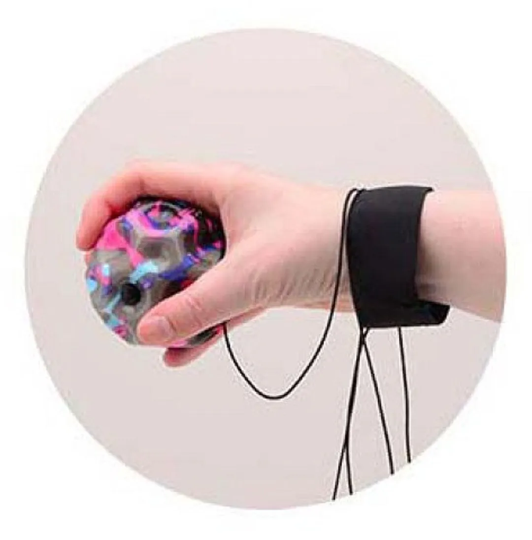 Johntoy Gooi en vangspel met polsband - Multicolor