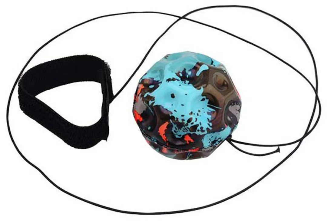 Johntoy Gooi en vangspel met polsband - Multicolor