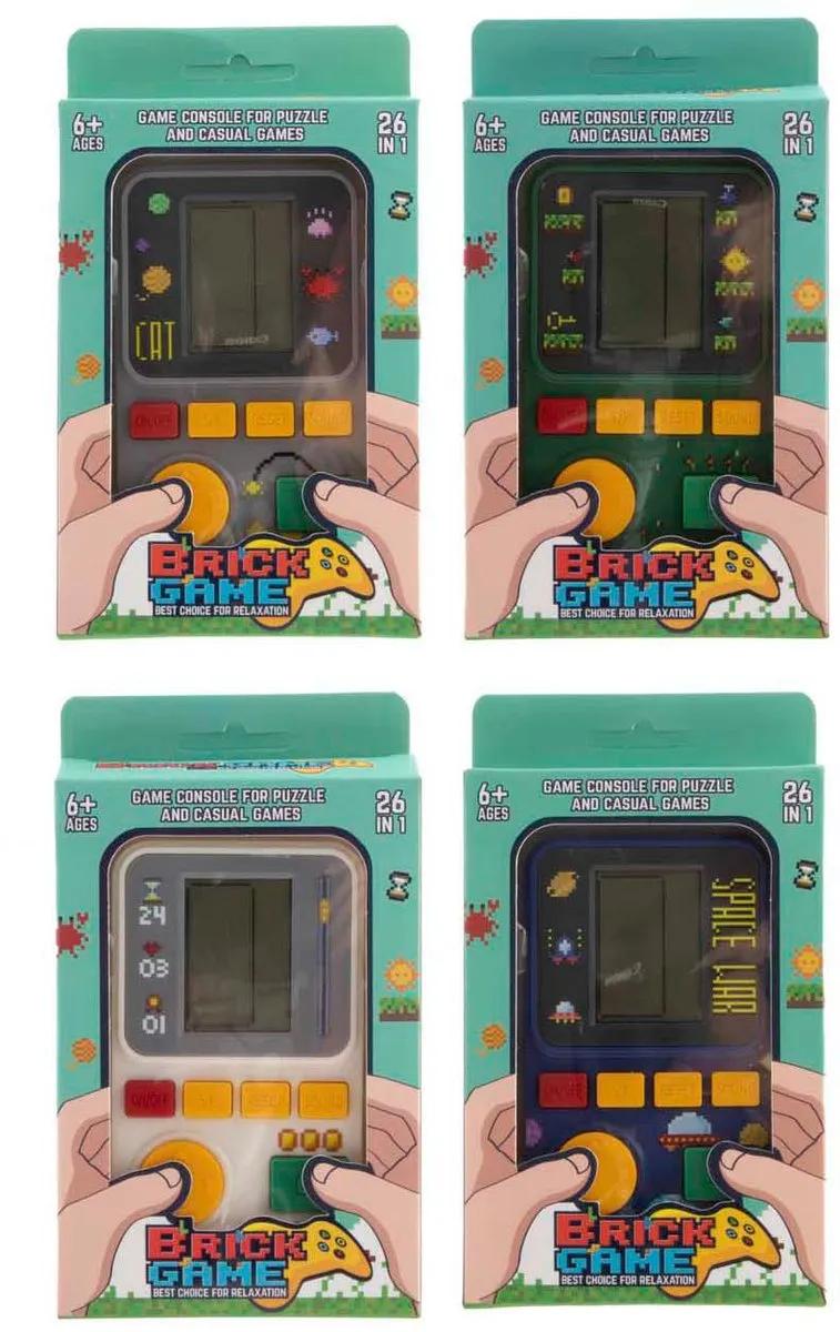 Jono Toys Retro Console 4506 - 26 Spellen - Vanaf 6 jaar