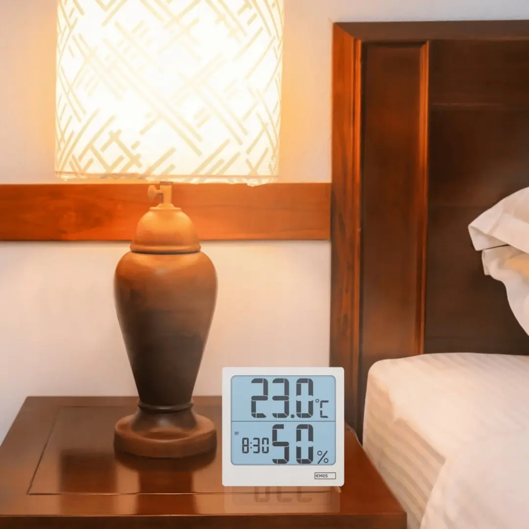 Emos E0114N Thermometer met Hygrometer - Wit - afbeelding 4 van 6