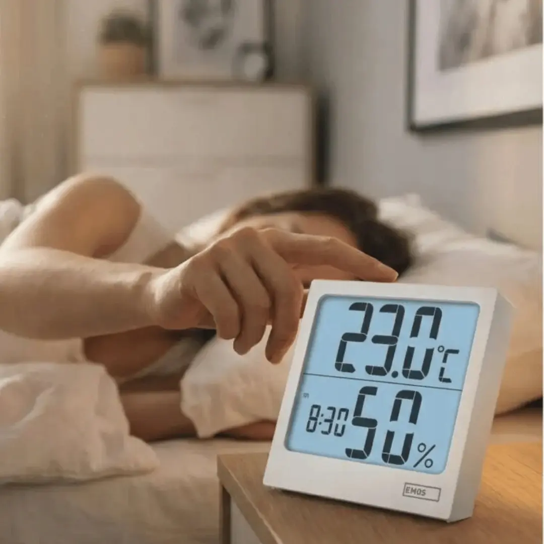 Emos E0114N Thermometer met Hygrometer - Wit - afbeelding 3 van 6