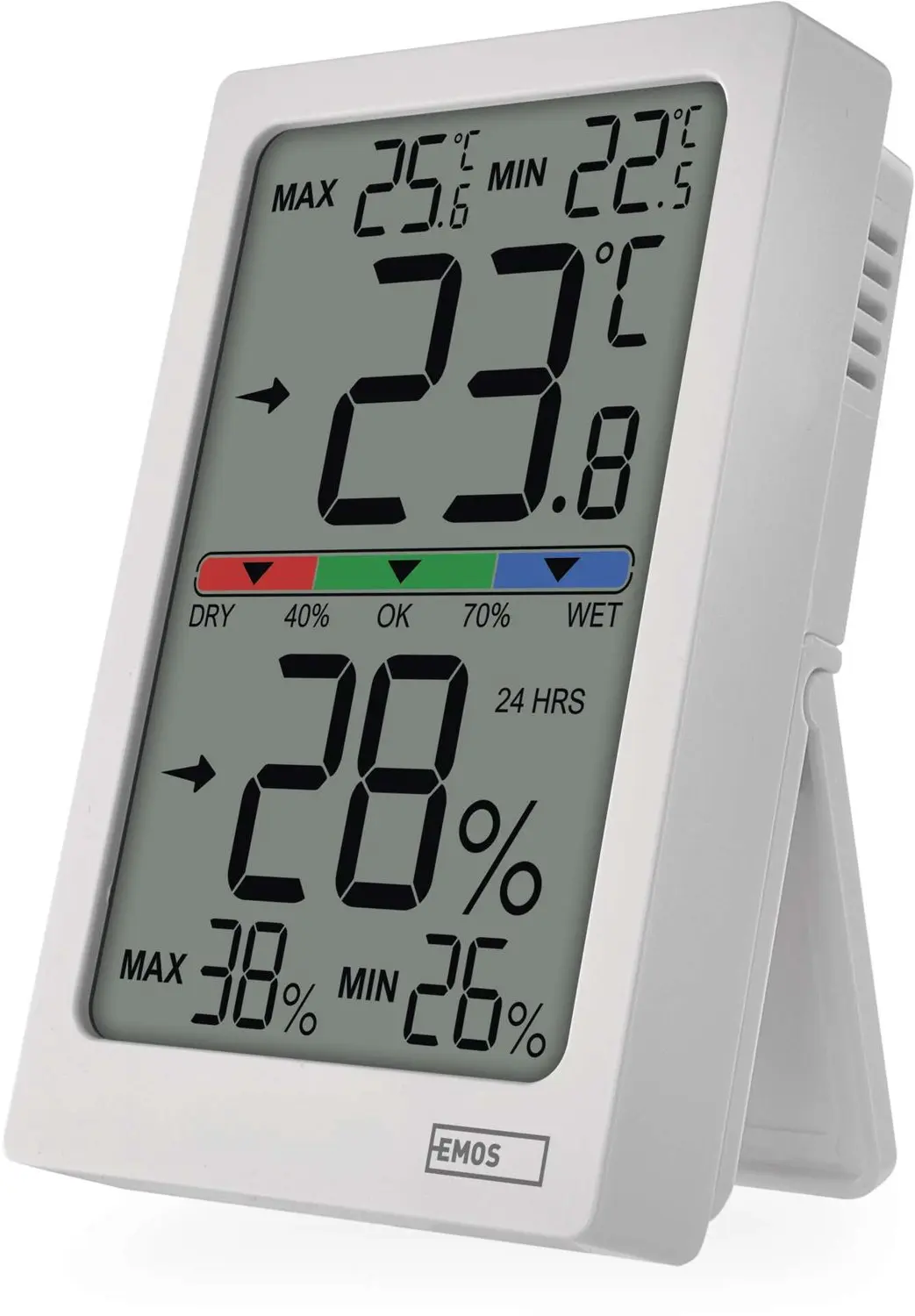 EMOS E0558 Binnenthermometer met Vochtmeter