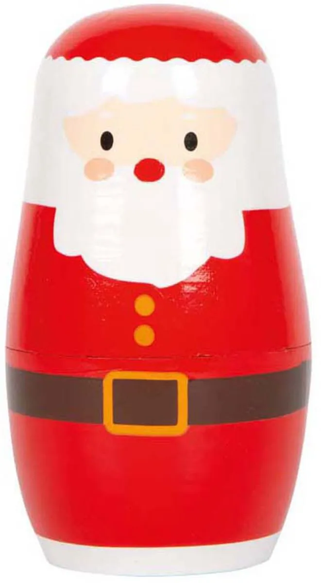 Small Foot Kerstmis Matroesjka Poppen - Minipop - Multi