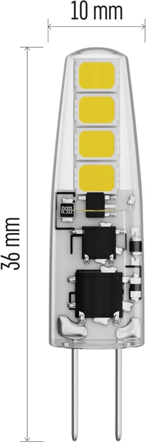 Emos Classic JC ZQ8621.2 LED-lamp G4 1,9W - 2 stuks - afbeelding 5 van 6