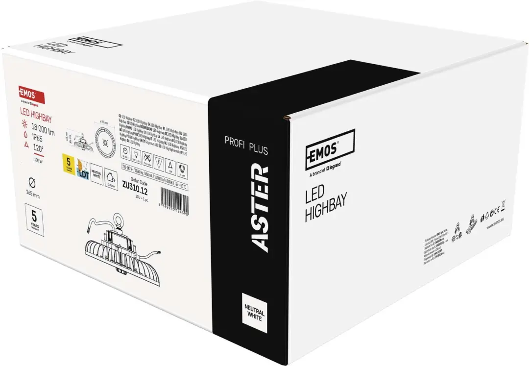 Emos HIGHBAY ASTER LED-hoogbouwspot