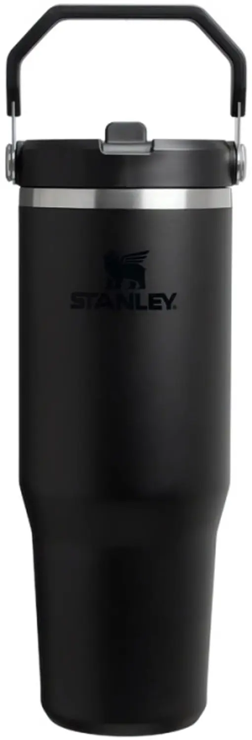 Stanley IceFlow™ Flip Straw Black 2.0 Tumbler (Thermosbeker), 0.89L