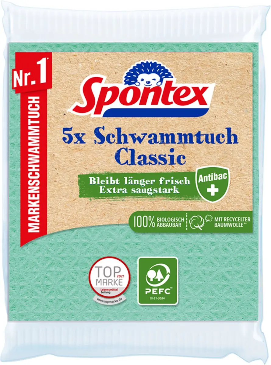 Spontex Classic Sponsdoek PEFC