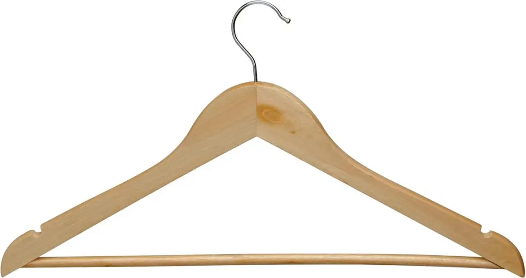 Maul kledinghanger, uit hout, pak van 8 stuks 7 stuks