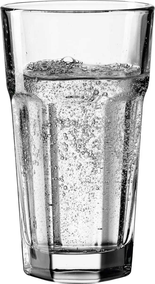 Leonardo ROCK Drinkglas 340ml - Set van 6 Transparant - afbeelding 2 van 6