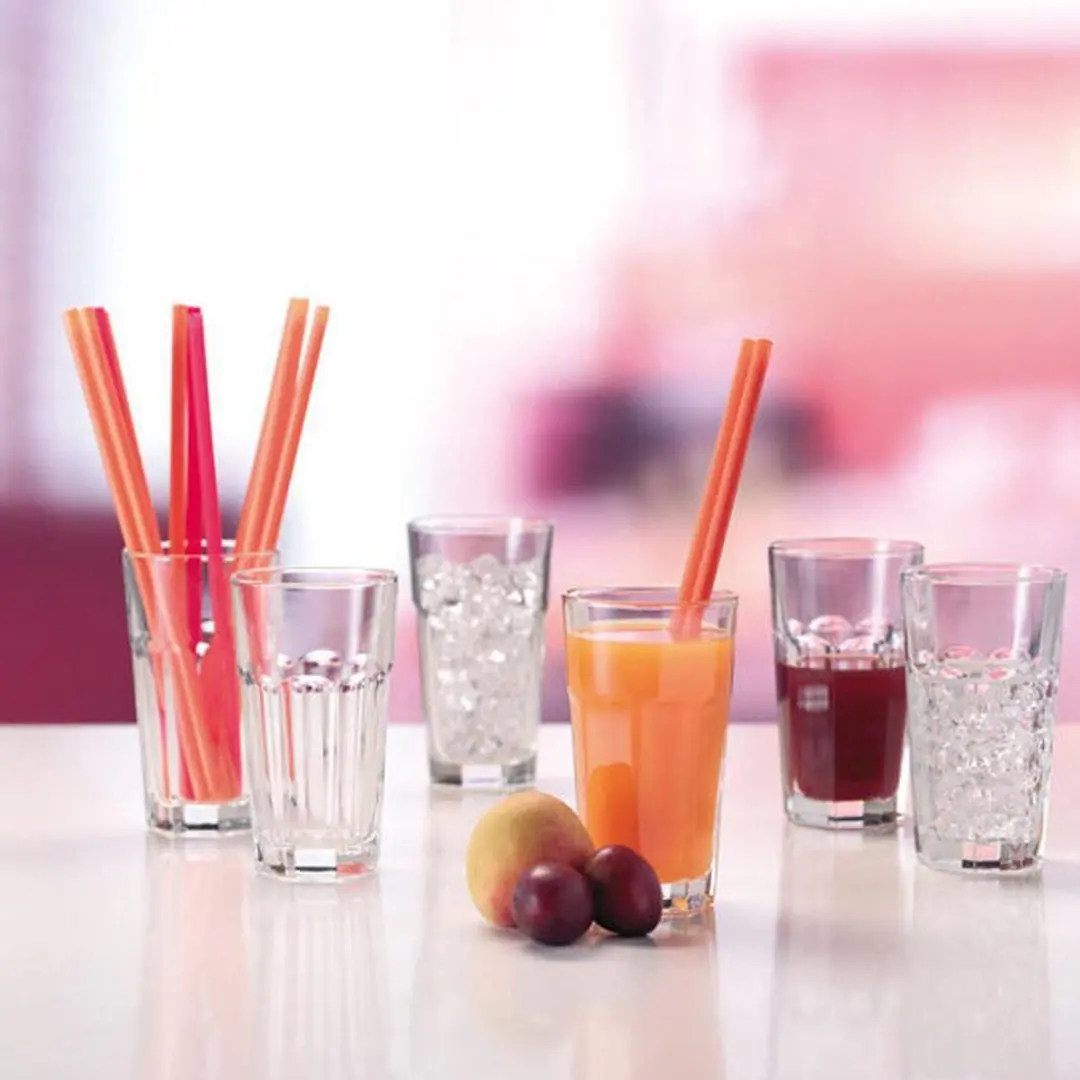 Leonardo ROCK Drinkglas 340ml - Set van 6 Transparant - afbeelding 4 van 6