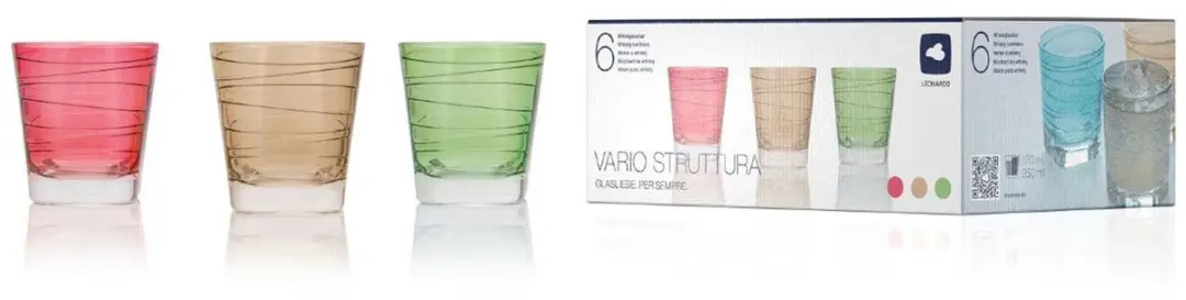 Leonardo Vario Drinkglas 250ml - Set van 6 - afbeelding 4 van 5