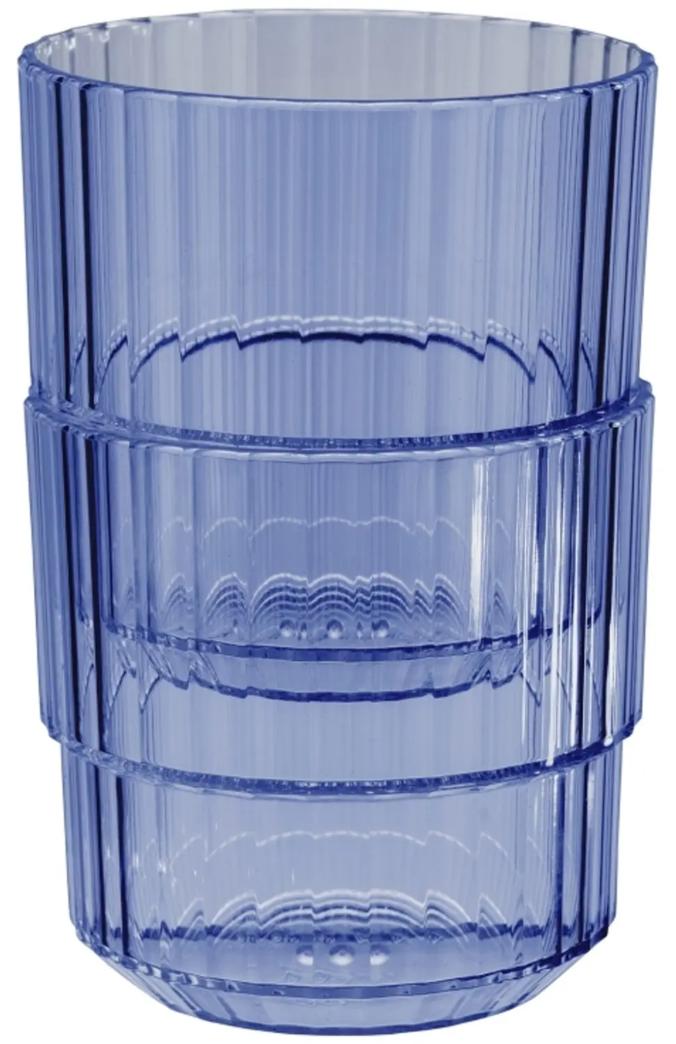 APS Linea Drinkbeker 220ml - Blauw - Set van 6 - afbeelding 4 van 4