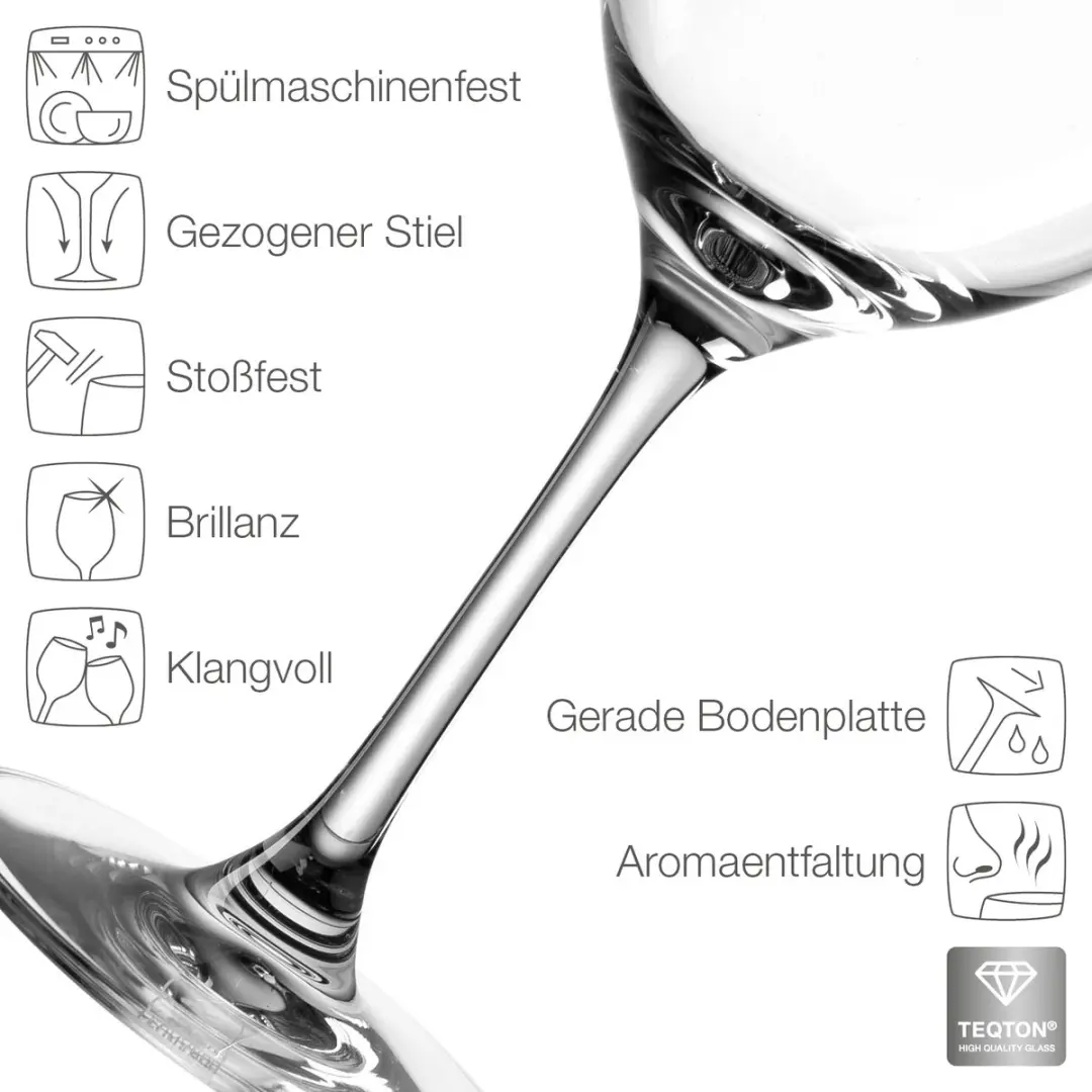 Leonardo Ciao+ Wijnglas 430ml - Set van 6 - afbeelding 5 van 6