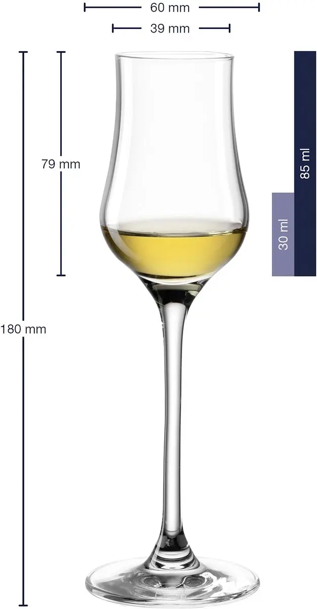 Leonardo Ciao+ Grappaglas 85ml - 6x - afbeelding 6 van 6
