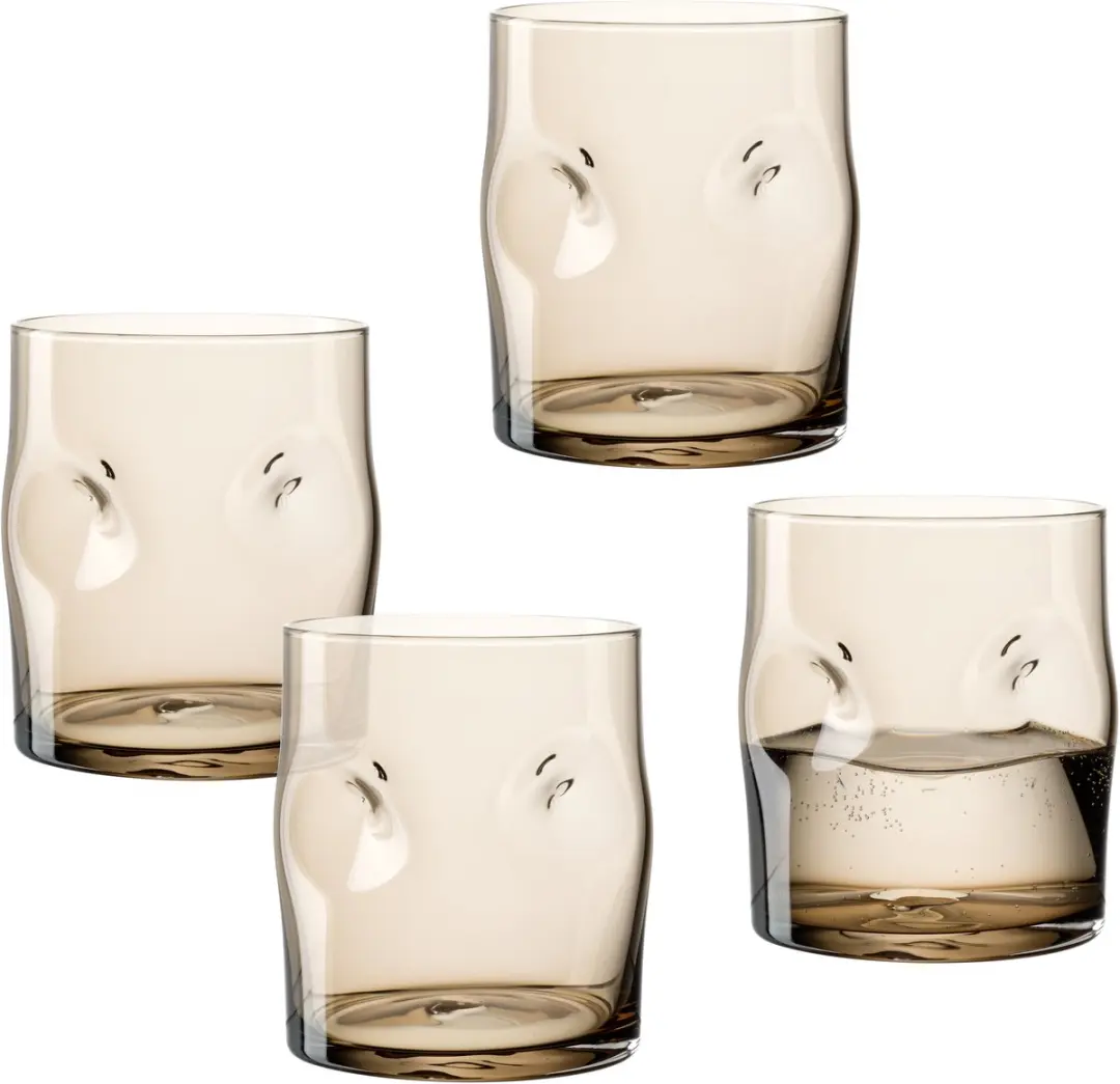 Leonardo VESUVIO Drinkglas 300ml bruin