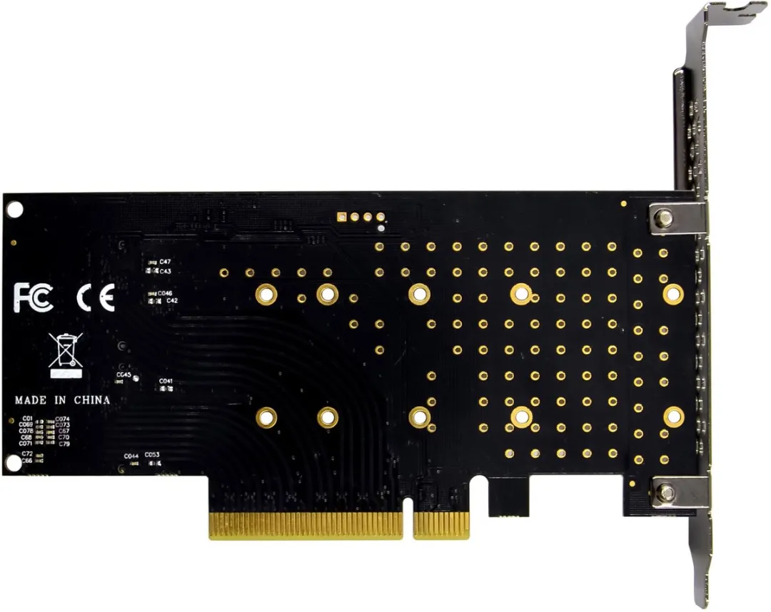 InLine PCIe x8 Kaart naar 2x M.2 NVMe - 76660N