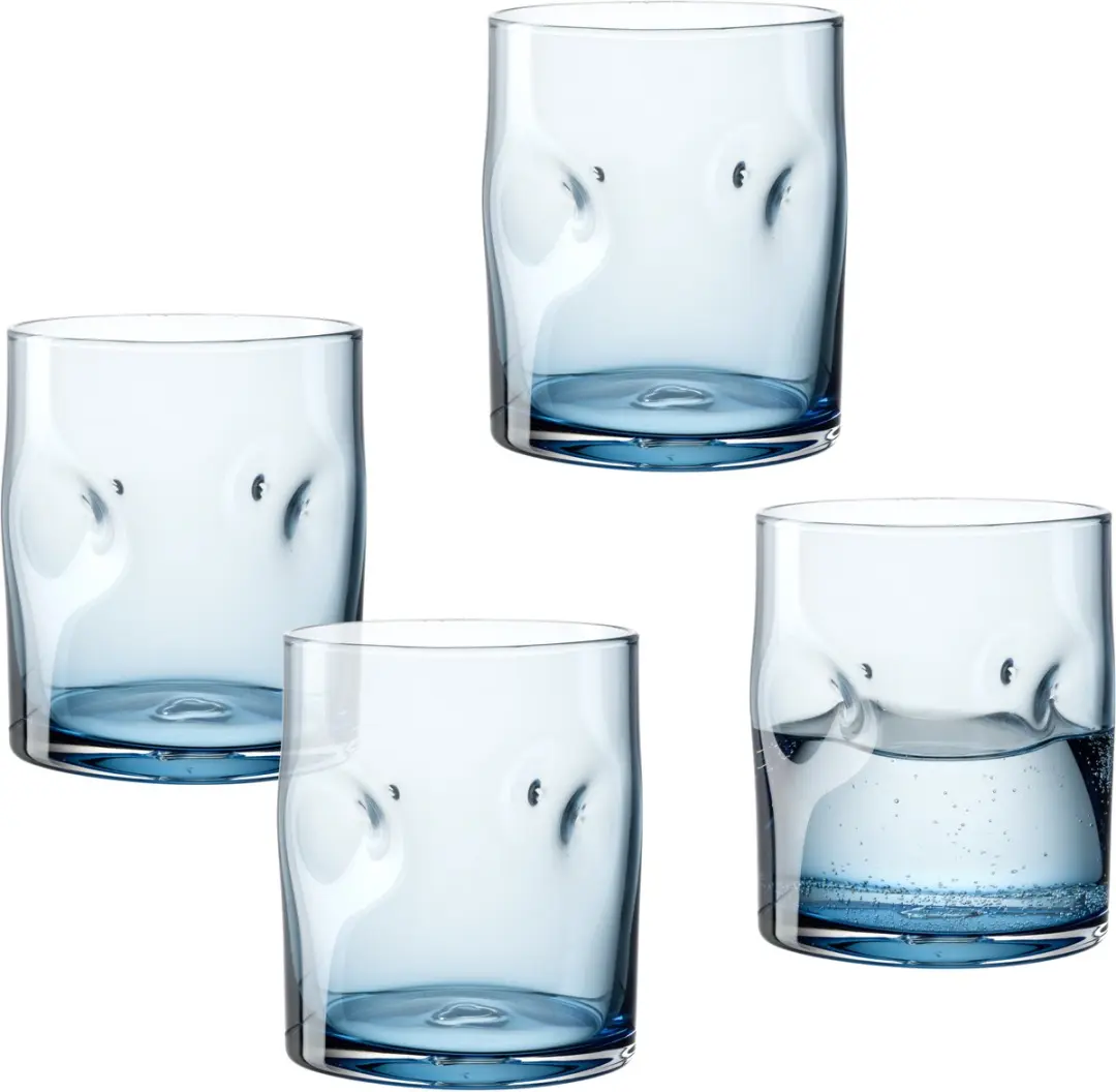 Leonardo VESUVIO Drinkglas 300ml blauw