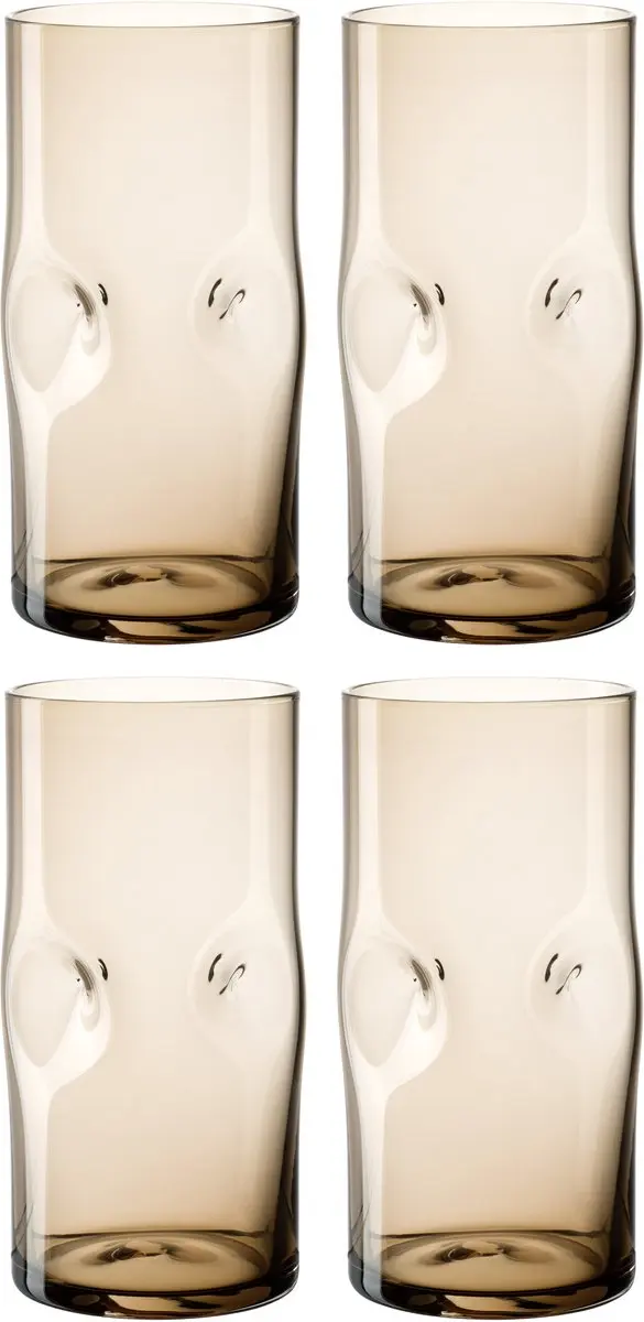 Leonardo VESUVIO Longdrinkglas 330ml bruin