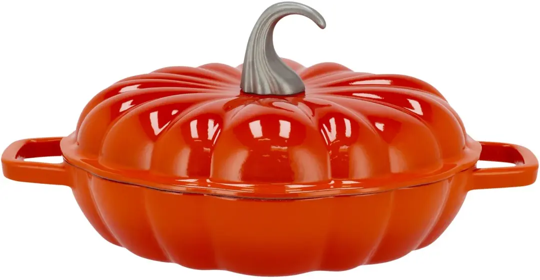 Gietijzeren pompoen pan, Ø27 cm, 2 L