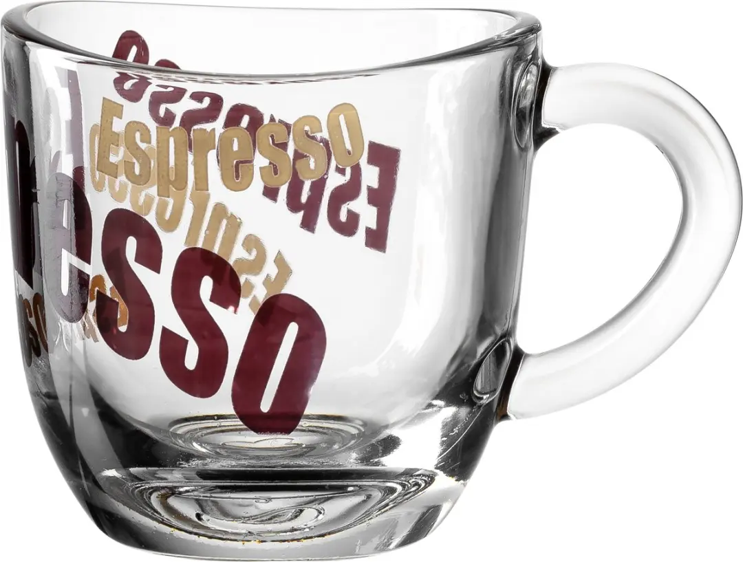 Leonardo NAPOLI Espressoglas 80ml 3 kleuren