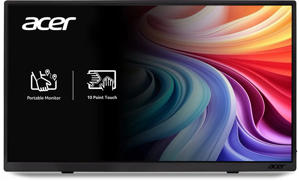 Acer PM161QT Draagbare Touch Monitor 15,6"
