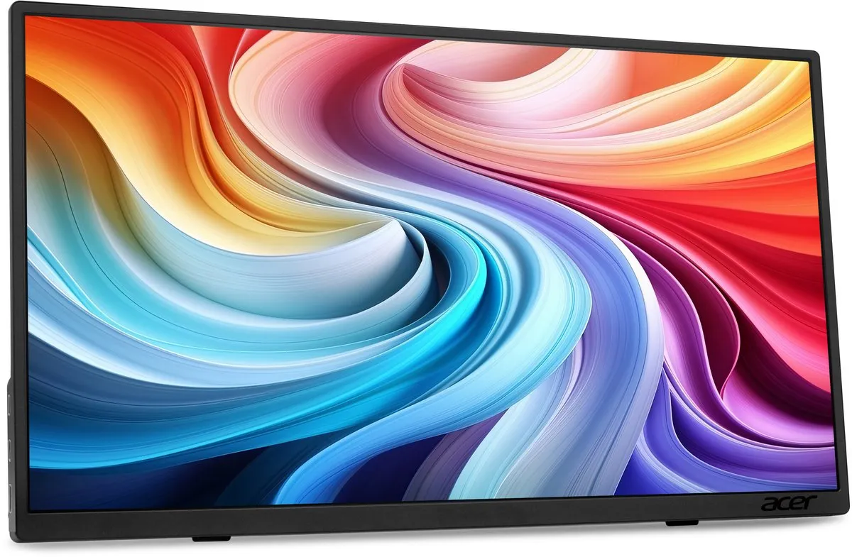 Acer PM161QT Draagbare Touch Monitor 15,6" - Zwart