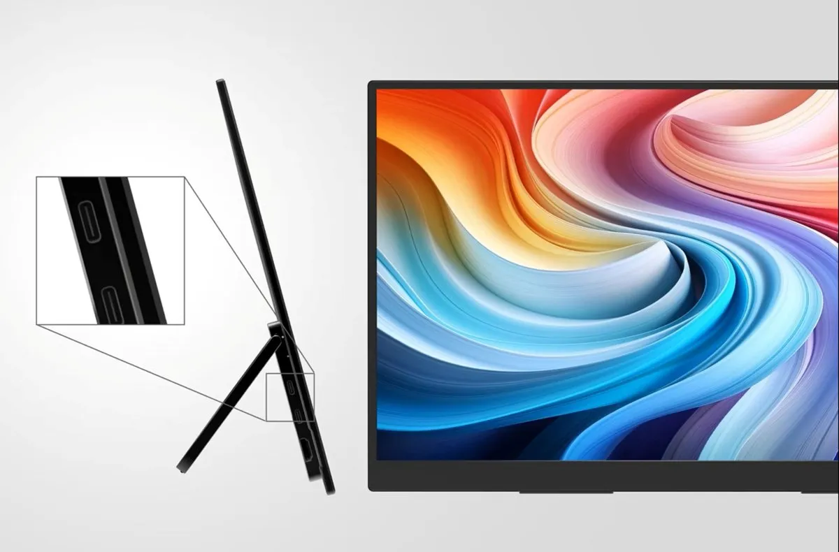 Acer PM161QT Draagbare Touch Monitor 15,6" - Zwart