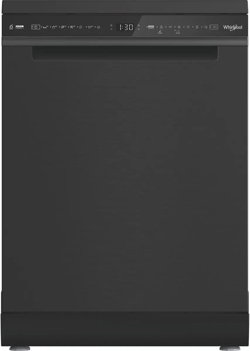 Whirlpool W8F HS61BS Vrijstaande Vaatwasser