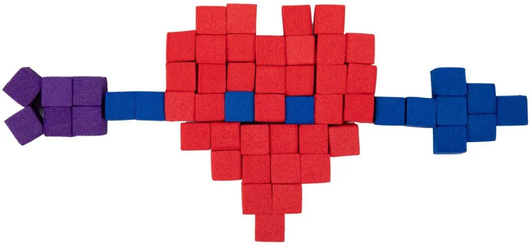Toi-Toys Fun Mini Foamblokken - 150 Stuks - Multicolor